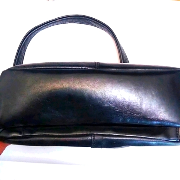 🎉HP🎉Giani Bernini Leather Black Shoulder Bag - Picture 10 of 16